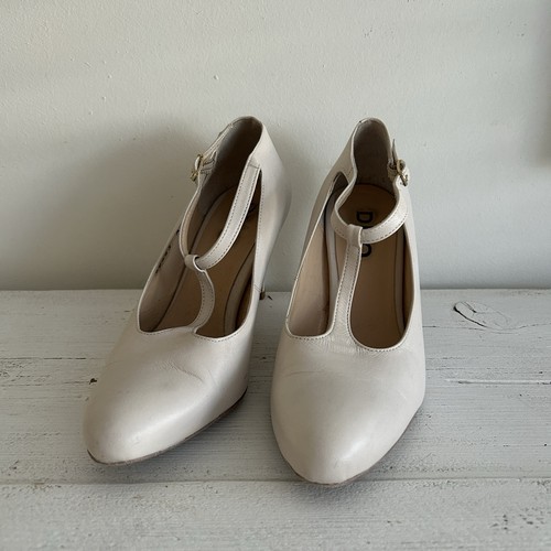 Duo ivory leather court kitten - duo,