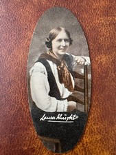 Carreras Oval Cigarette Card -