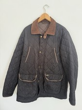 Melka Mens Navy Quilted Jacket