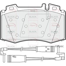 Brake Pads Set For Mercedes