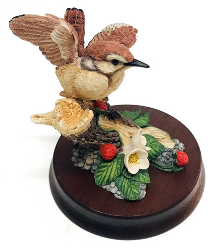 Vintage flying wren - vintage, bird