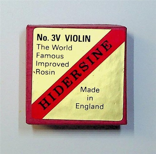 Hidersine violin rosin - no,