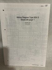 Factory Porsche wiring diagram