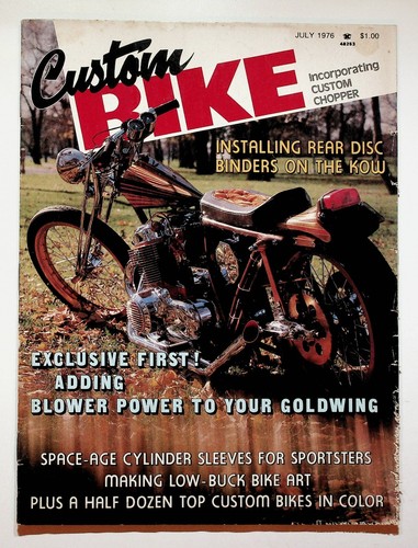 1976 july custom bike - 1976,