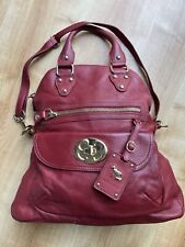 Emma Fox Red Leather