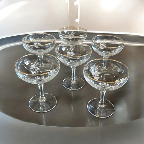 Vintage champagne coupe - x,