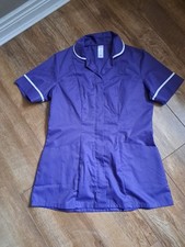 Alexandra Workwear Purple Tunic Top Size 14