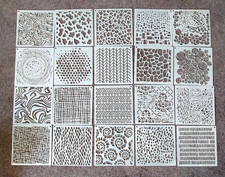 Abstract Stencil 13cm x 13cm