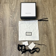 Gucci Square Black Box 19 x 19