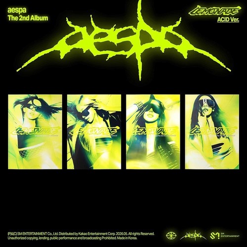 Aespa lemonade 2nd album acid - lemonade,