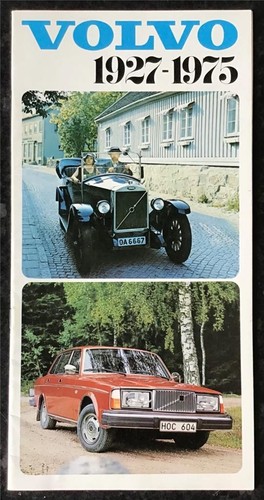 Volvo cars 1927 - cars, 1927-1975