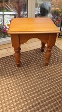 Chunky Solid Pine Side Table