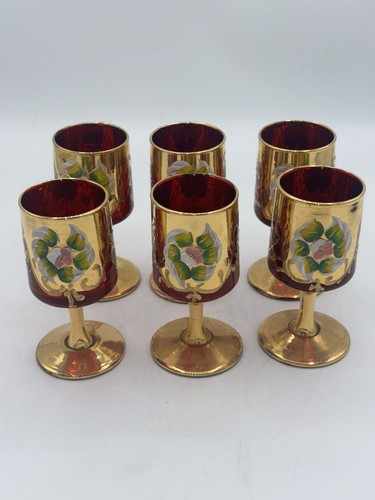 Set czech bohemian sherry - 6,