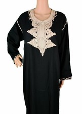 Moroccan Kaftan Cotton Maxi