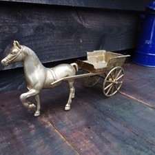 Attractive VINTAGE BRASS HORSE