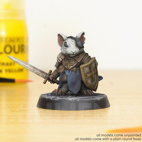 Mouse knight fantasy - knight,