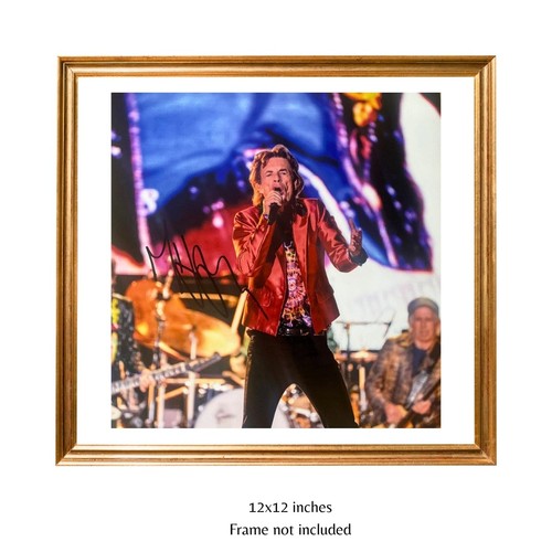 Mick jagger hand signed - mick,