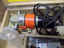 Lamello Minilo Biscuit Jointer with Biscuits and Wooden Case