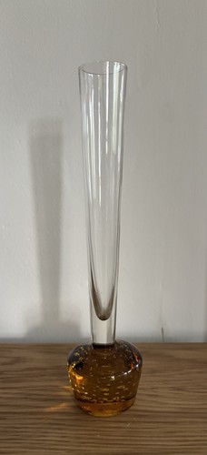 Vintage amber bud - amber,