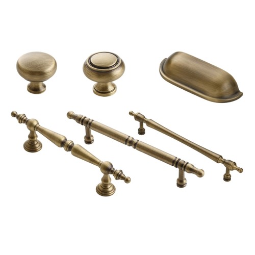 Brass drawer handles - brass,