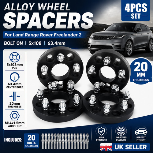 Alloy wheel spacers 20mm for - alloy,