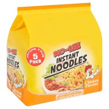 Ko Lee Instant Noodles Chicken Flavour 5 Pack 350g White
