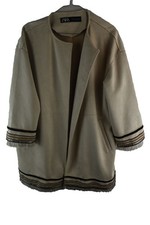 ZARA Beige Coat size M Womens