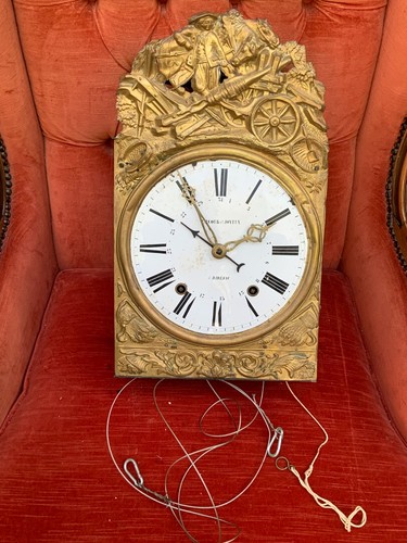 French antique comtoise - comtoise, a