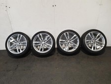 AUDI A6 S6 C7 MK4 2017 ALLOY WHEELS & TYRE SET 20 INCH 5 TWIN SPOKE 4G9601025M