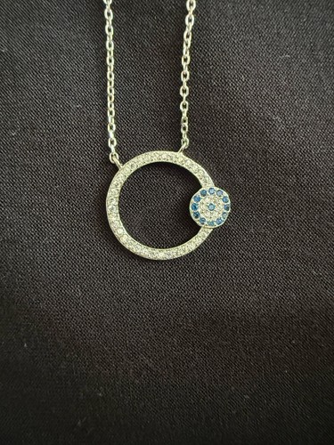 Sterling silver sapphire - , &