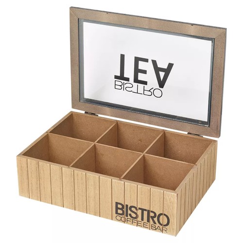 Sections wooden bistro tea - sections,