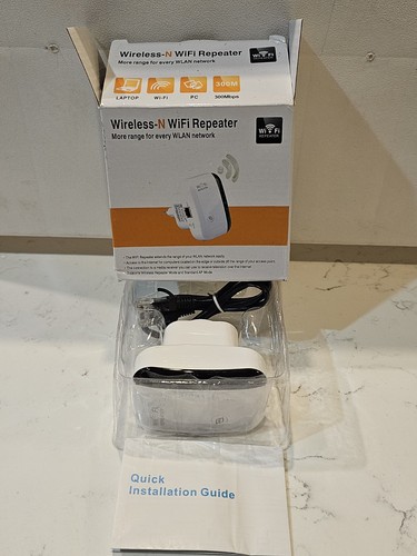New wireless wifi repeater - new, wireless-n