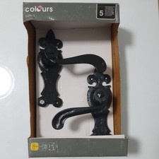 Black Antique Cast iron Door