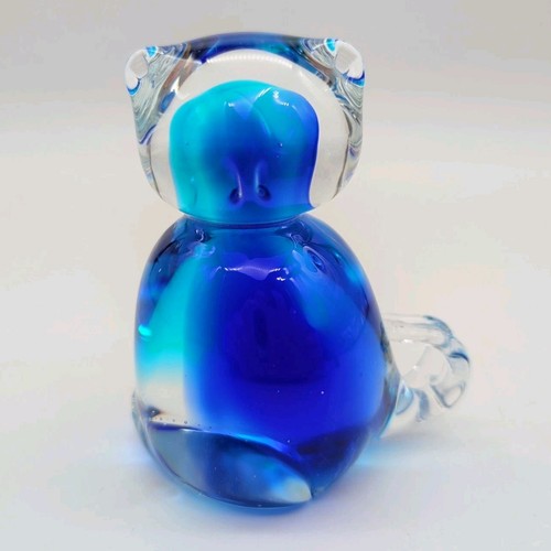 Hand blown glass paperweight - blown,