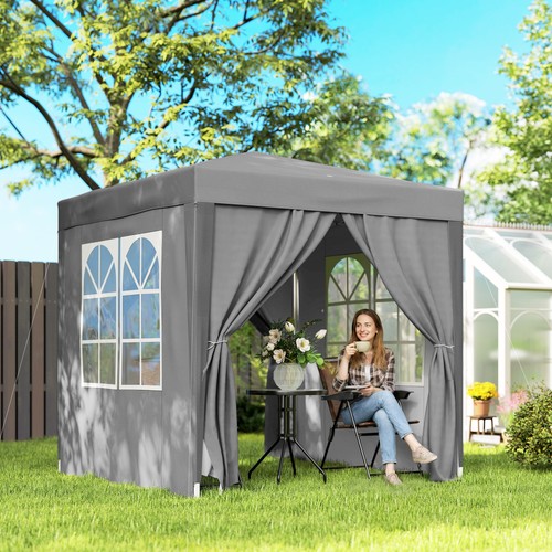 2x2m pop gazebo with sides - gazebo,