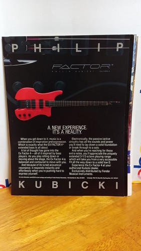 Phillip kubicki bass guitars - kubicki,