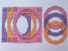 Lace Die Cut Frames Cardmaking