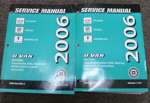 2006 pontiac montana - 2006, sv6