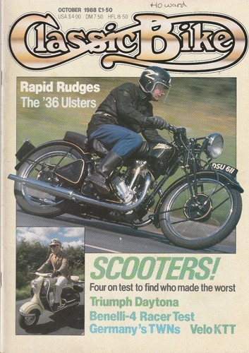 Classic bike oct 1988 benelli - classic, 1988.benelli