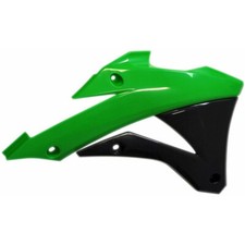RACETECH RADIATOR COVERS GREEN
