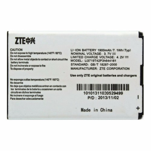 Zte li3719t42p3h644161 battery - zte,