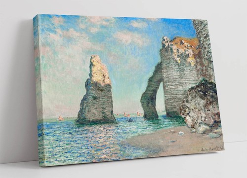Cliffs etretat claude - cliffs, etretat,