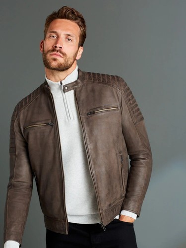 Men premium retro brown - premium,