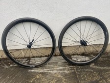 Zipp 303 Firecrest Carbon Wheelset Rim Brake Show Stopper Braking Surface VGC
