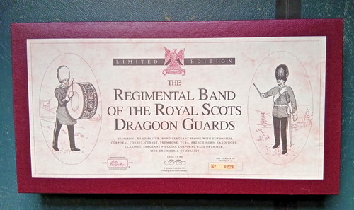 Britains regimental band of - britains,,