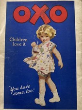 1931 OXO BEEF BROTH GIRL