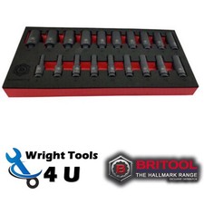 Britool Hallmark 19pc 3/8"SD