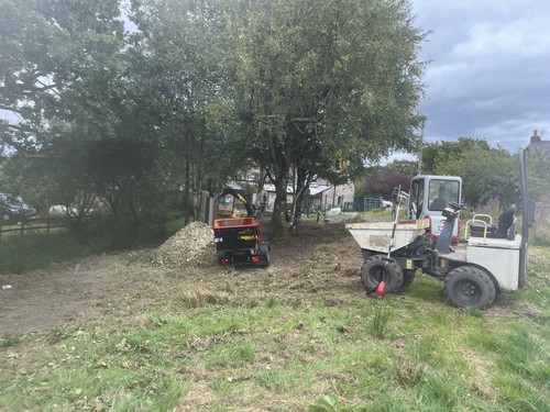 Mini digger dumper hire - dumper,