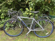 Kona Jake Cross Country and suburban bike, in grey and  blue