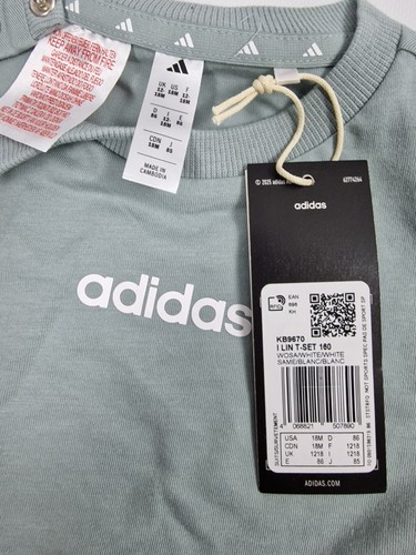 Adidas baby set - t-shirt, &